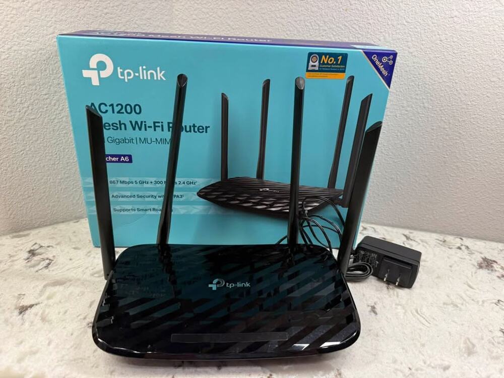 TP-Link Archer A6 AC1200 Mesh Wi-Fi Router